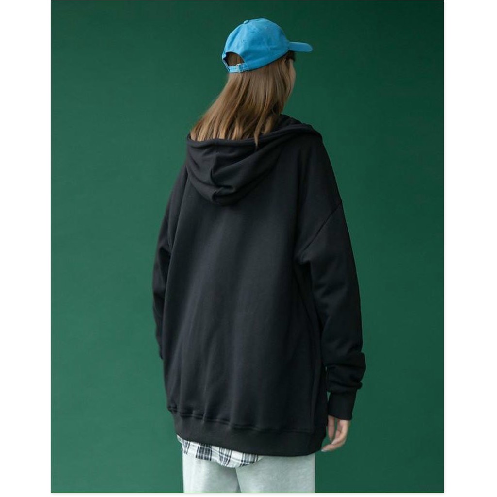 ÁO KHOÁC HOODIE NỈ NGOẠI LOẠI 1 NAM NỮ UNISEX CAO CẤP HADI TRƠN CÁNH DƠI CÓ KHOEN DÂY RÚT CHẤT LIỆU CỰC M