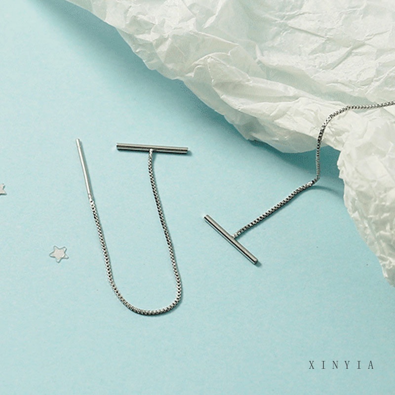 Khuyên tai tua rua phong cách Hàn Quốc thời trang cho nữ