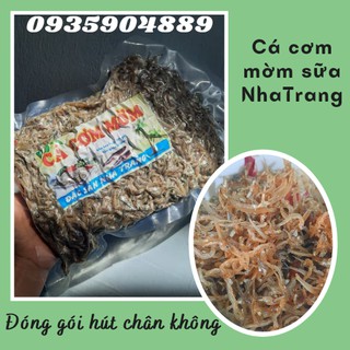 Cá Cơm Mờm Sữa Nha Trang 1 ký - Đóng gói hút chân không tiện lợi đảm bảo VSATTP