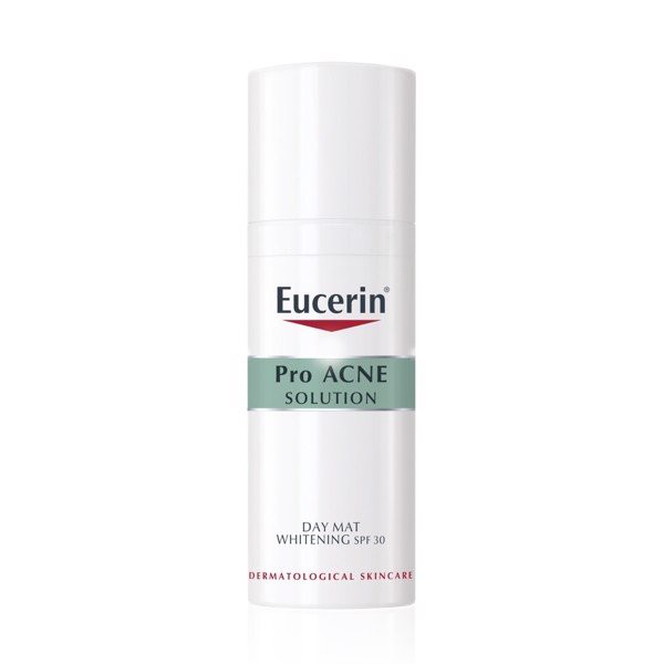 EUCERIN PRO ACNE DAY MAT WHITENING SPF30 50ml - Kem dưỡng trắng da & giảm  mụn