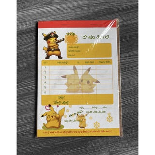 Hoá Đơn Hoạt Hình 1Liên
