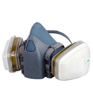 Bộ mặt nạ lọc độc, lọc khói, hoá chất 3m 7502