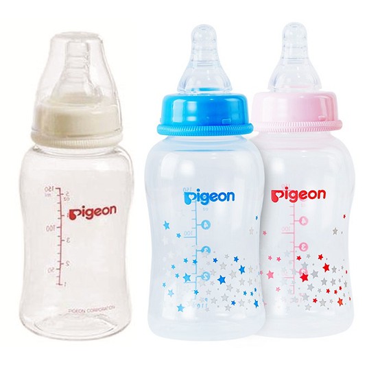 Bình sữa nhựa Pigeon streamline 150ml BS172