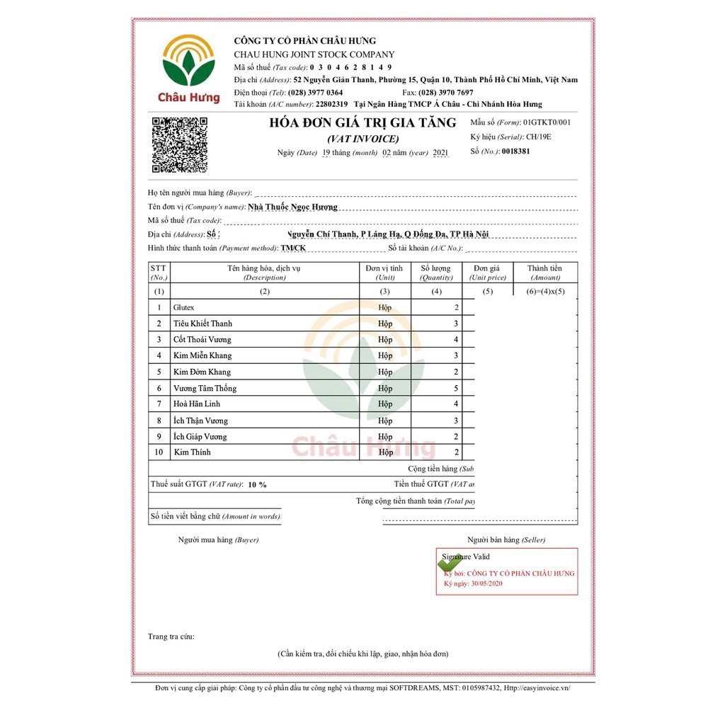 Hòa Hãn Linh - Giảm Mồ Hôi Tay Chân - Hộp 3 vỉ x 10 viên nén