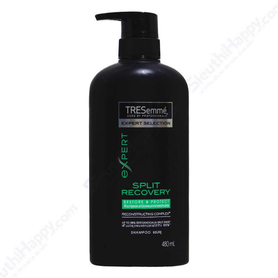 Dầu gội dưỡng tóc Tresemme SPLIT RECOVERY chống gãy rụng 480ml Thái Lan