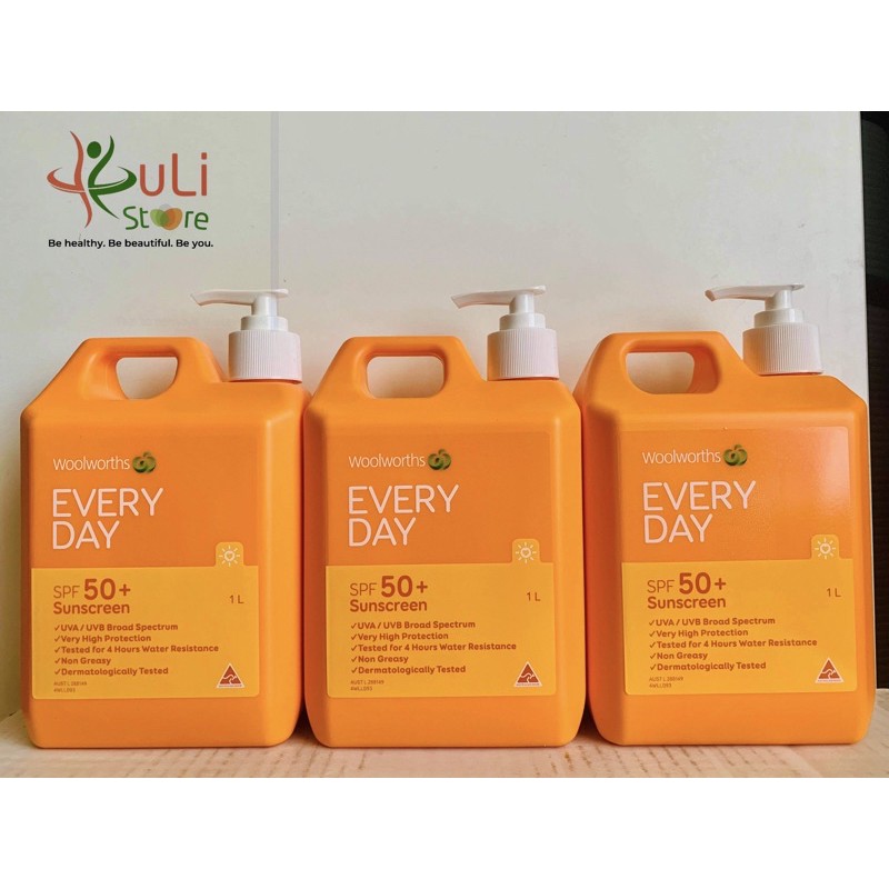 Kem chống nắng cao của Úc Woolworths Everyday SPF50 | BigBuy360 - bigbuy360.vn