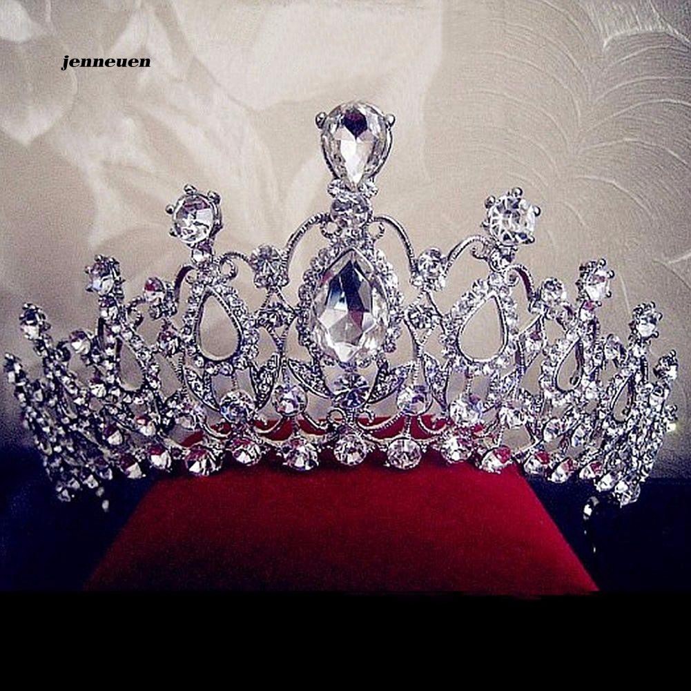 Vương miện cô dâu đính đá sang trọng tinh tế