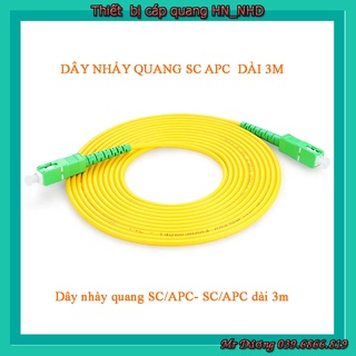 Dây Nhảy Quang💥FREESHIP💥Dây nhảy quang SC-SC Dài 3M