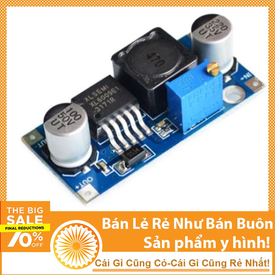 Mạch Tăng Áp Inverter DC-DC XL6009 4A