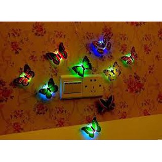 Đèn led dán tường hình bướm