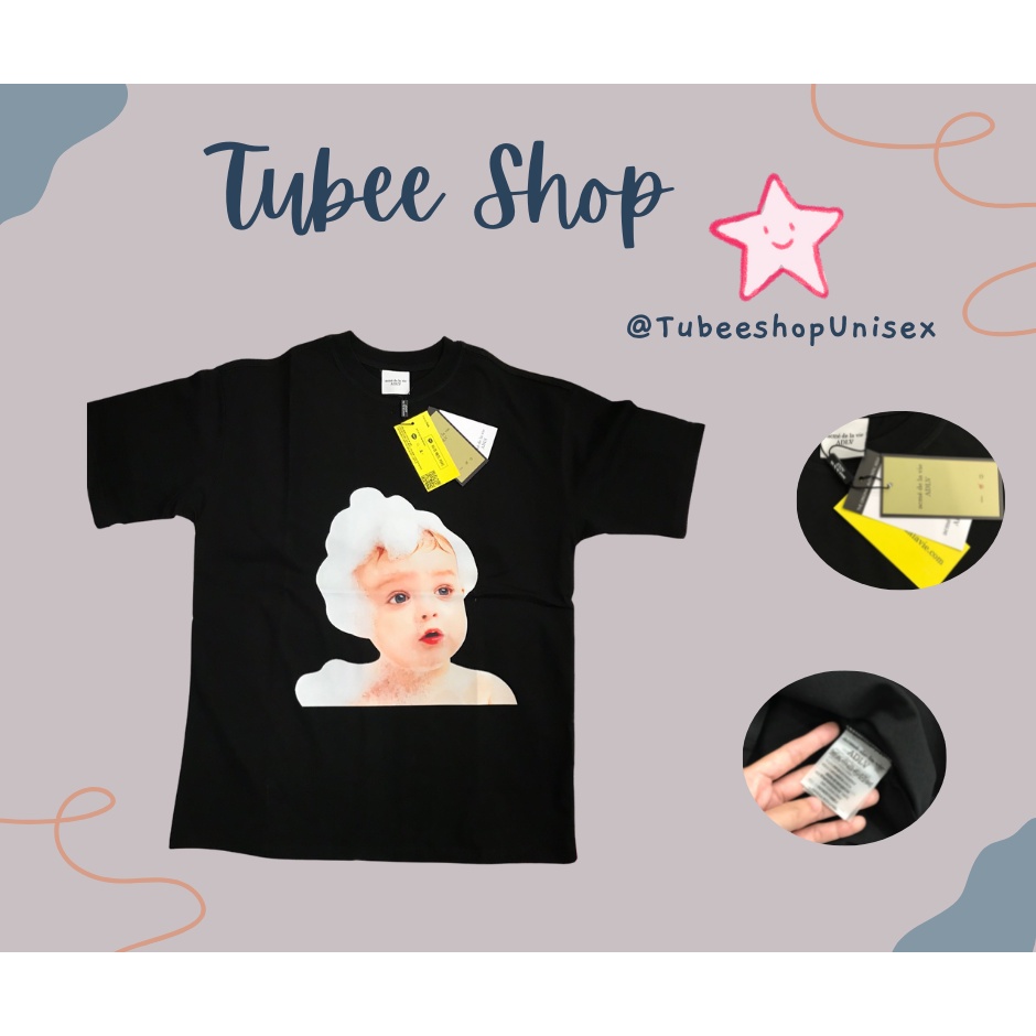 Áo thun ADLV nam nữ unisex, áo thun in hình cậu bé xà phòng Tubee shop