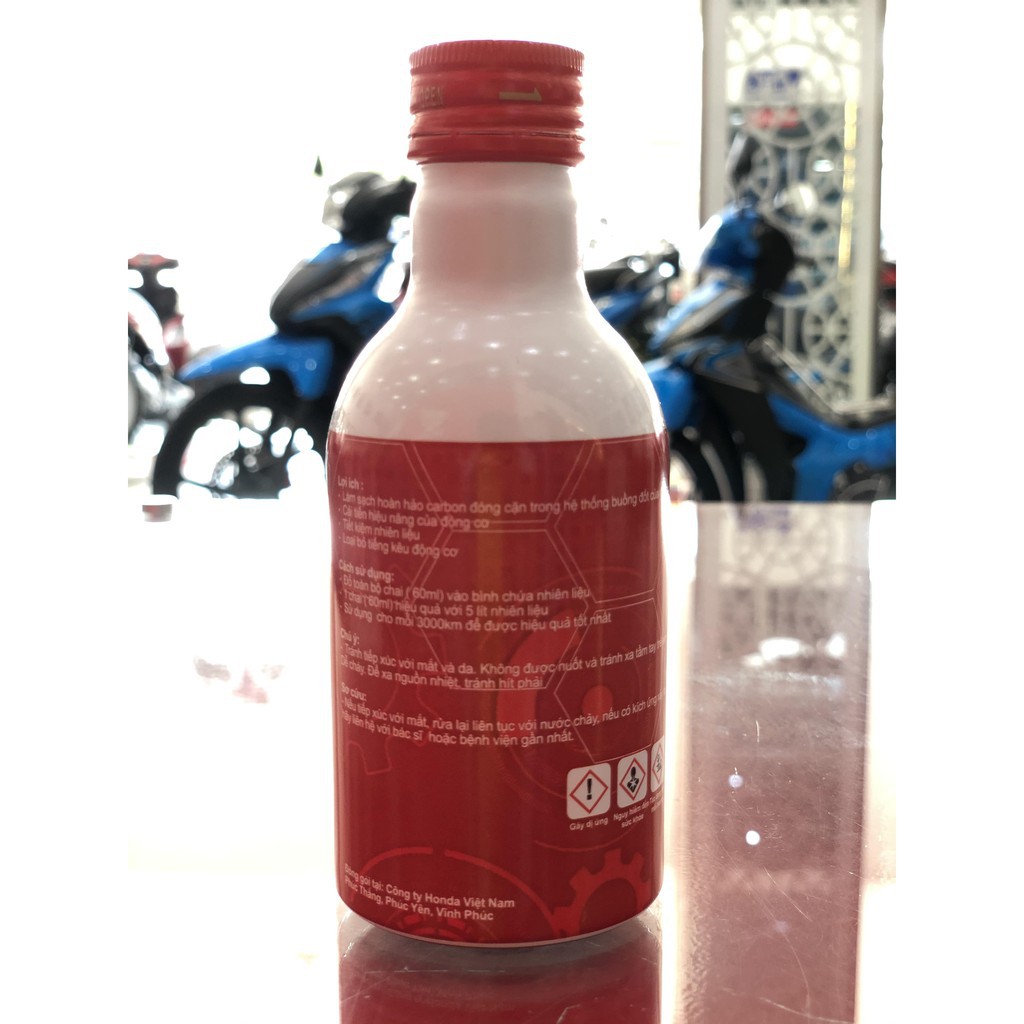 Chai súc động cơ, vệ sinh kim phun và buồng đốt xe máy chính hiệu Honda INJECTER-CLEANER