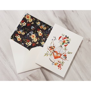 Thiệp Chúc Mừng Tình Yêu Des Cygnes LN-L9001