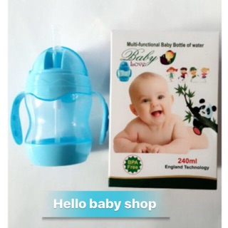 Bình tâp uống nước baby love cho bé