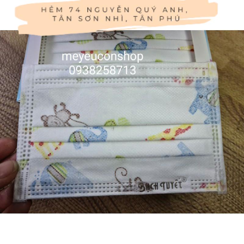 KHẨU TRANG Y TẾ KHÁNG KHUẨN CHO BÉ 1-4 TUỔI VÀ 3-7 TUỔI | BigBuy360 - bigbuy360.vn