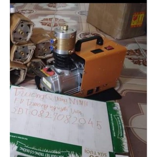 Bơm máy cao áp 0_40 mpa đầu bò lớn,bình khí