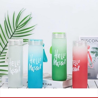 Chai bình thủy tinh Hello Master 400 - 450ml - Chai thủy tinh dây xách