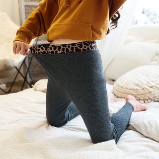 Quần legging họa tiết da báo cho bé gái