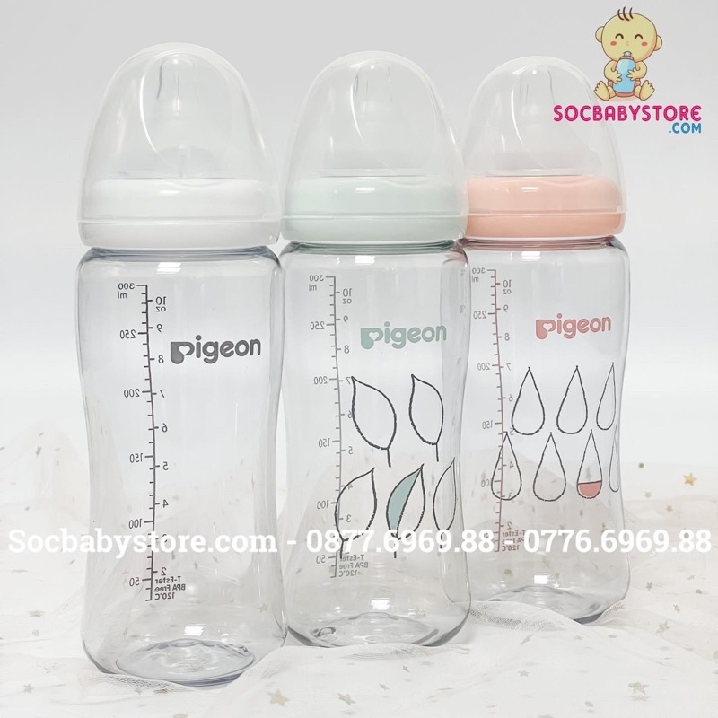 Bình Sữa T-Ester Plus Pigeon 200ml / 300ml