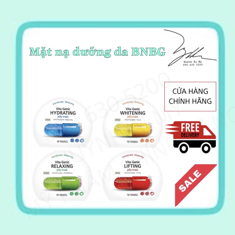 [CHUẨN AUTH] Mặt nạ giấy BNBG Hàn Quốc 25ml