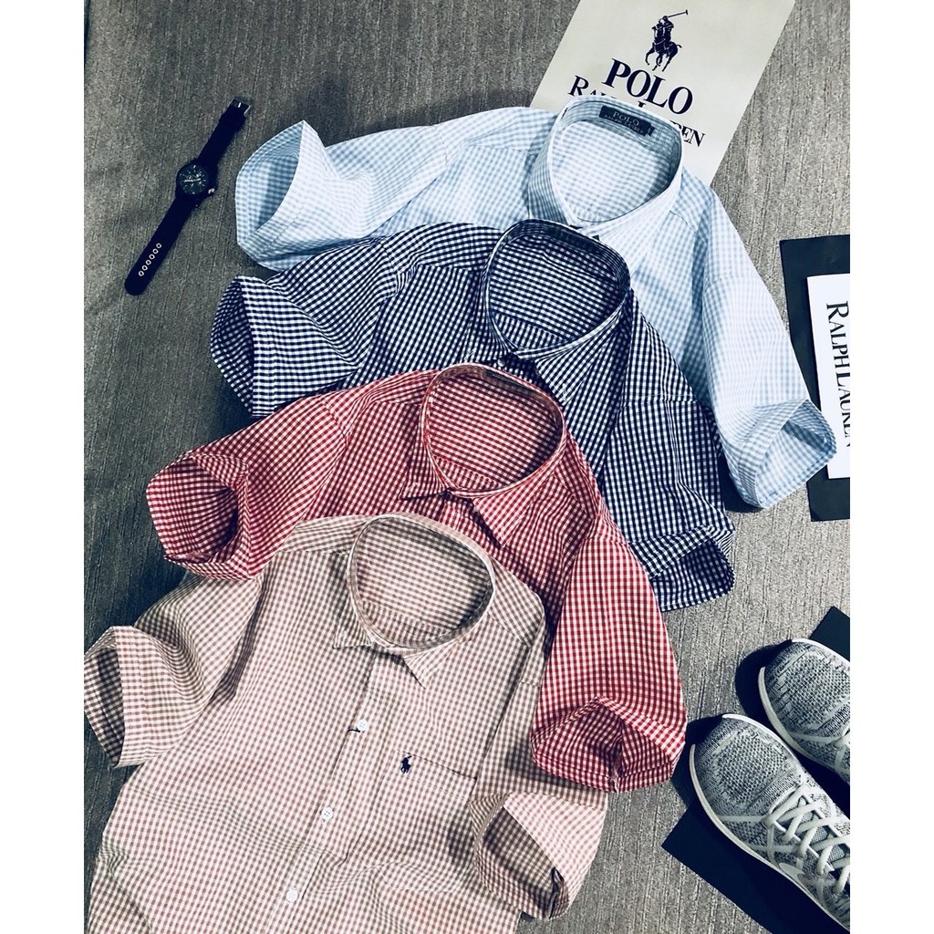 Áo sơ mi nam tay ngắn sọc polo hàng thời trang Hàn Quốc - Thời trang Havis ASM047 | BigBuy360 - bigbuy360.vn