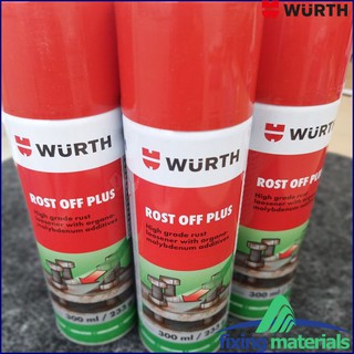 Chất phá gỉ sét WURTH ROST-OFF Plus, dạng chai xịt 400ml/520g