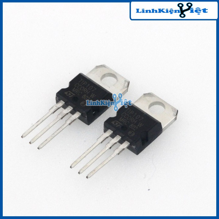 Sản phẩm TIP107 TO-220 PNP 100V 8A 80W Darlington Transistor