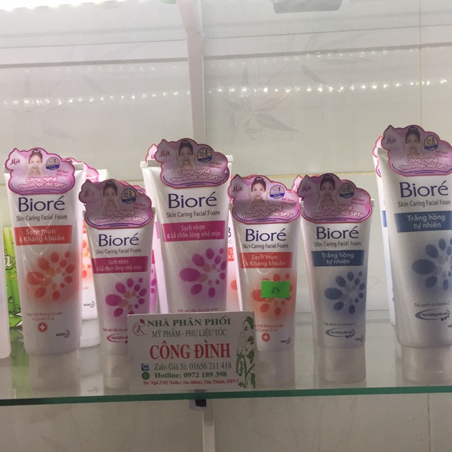 Sữa rửa mặt Biore