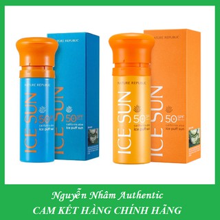 Xịt Chống Nắng Ice Sun Nature Republic SPF 50 PA+++