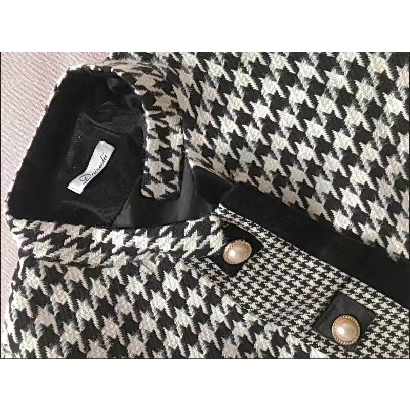 Áo dạ tweed thu đông 2022