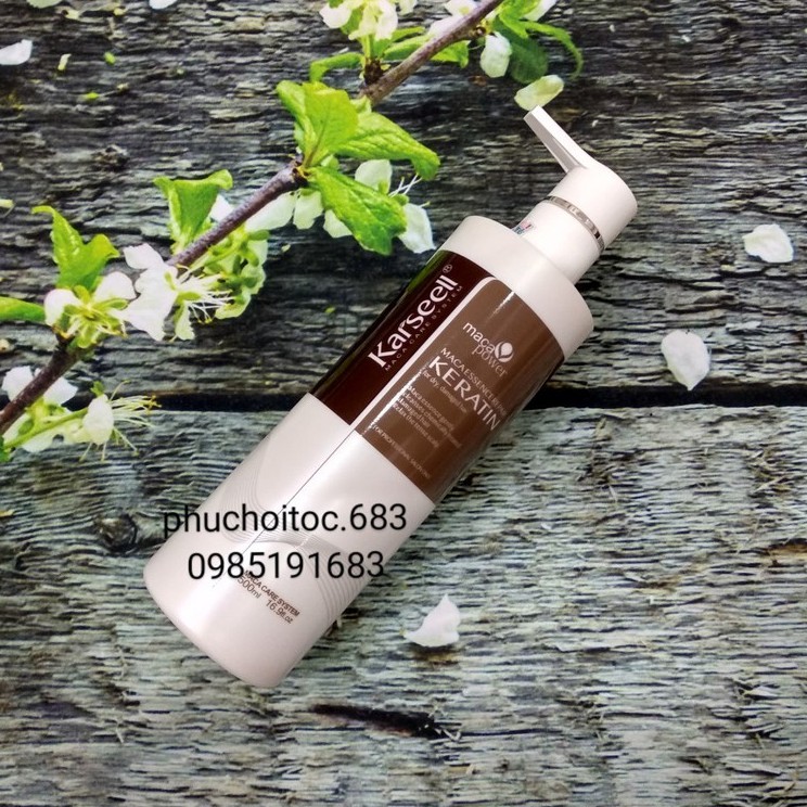 Hấp phục hồi Keratin Karseell Maca tóc nát 500ml