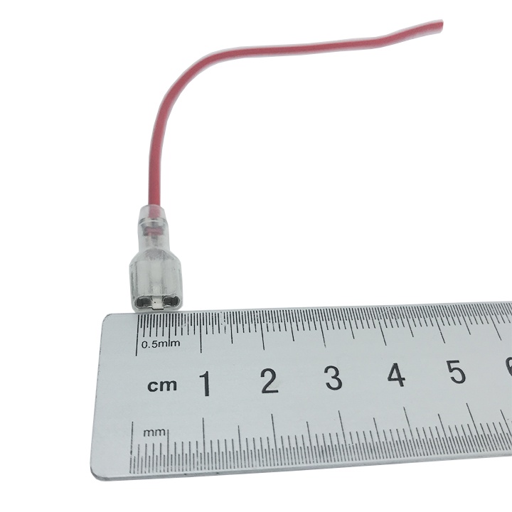 2 sợ dây Jack cắm valve điện từ - Dây điện nối nhanh cho van cao áp, thấp áp máy lọc nước, máy giặt