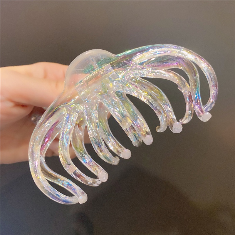 Kẹp Tóc Nhựa acrylic Trong Suốt Nhiều Kiểu Dáng Phong Cách Hàn Quốc Cho Nữ
