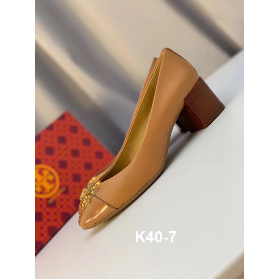 K40-7 Tory Burch giày cao 5cm siêu cấp