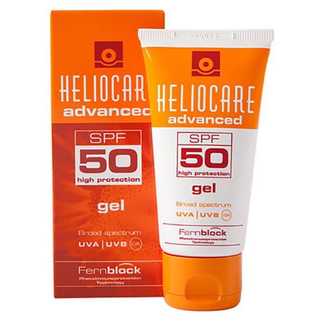 Gel chống nắng dành cho da nhờn mụn Heliocare Advanced Gel SPF 50 50ml