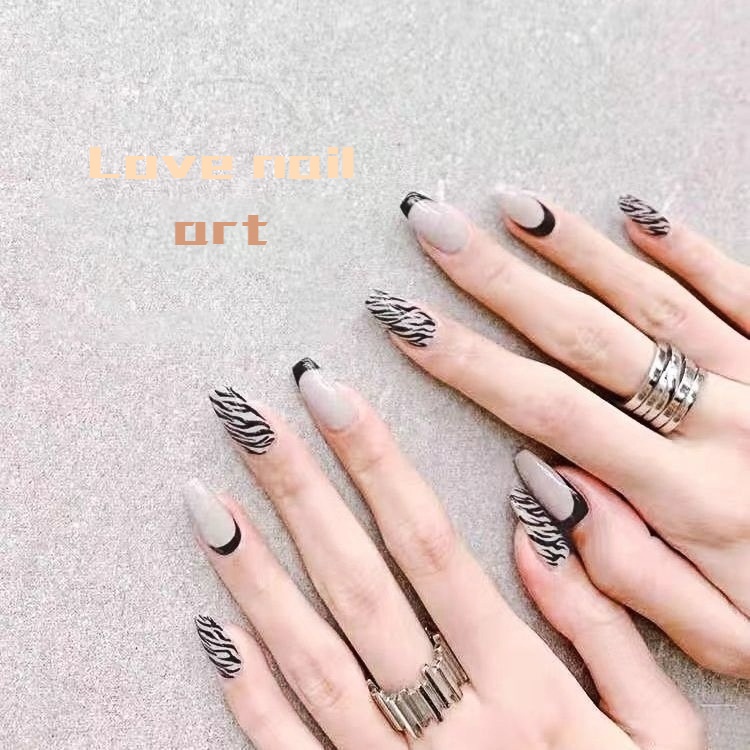 Bộ 24 Móng Tay Giả Chống Nước Thời Trang