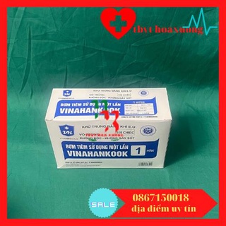 [Bán lẻ 10 chiếc] Bơm tiêm 1 lần Vinahankook 1ml