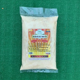[SỈ TỪ 10KG] [500g]Muối ớt nhuyễn trắng ĐỆ NHẤT (vàng)