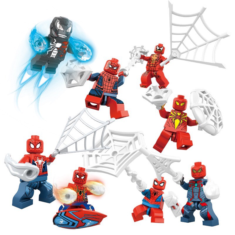 1 Hộp đồ chơi lắp ráp ghép hình nhí nhân vật Avenger cho bé sáng tạo, Đồ chơi Thông Minh đồ chơi cho bé, trẻ em