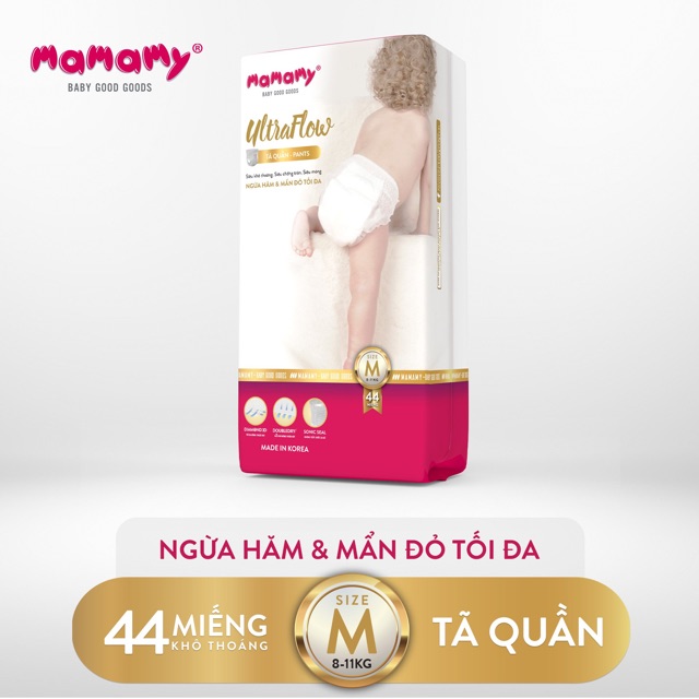 Tã quần Mamamy - Bỉm quần Mamamy M44/L42/XL32/XXL26