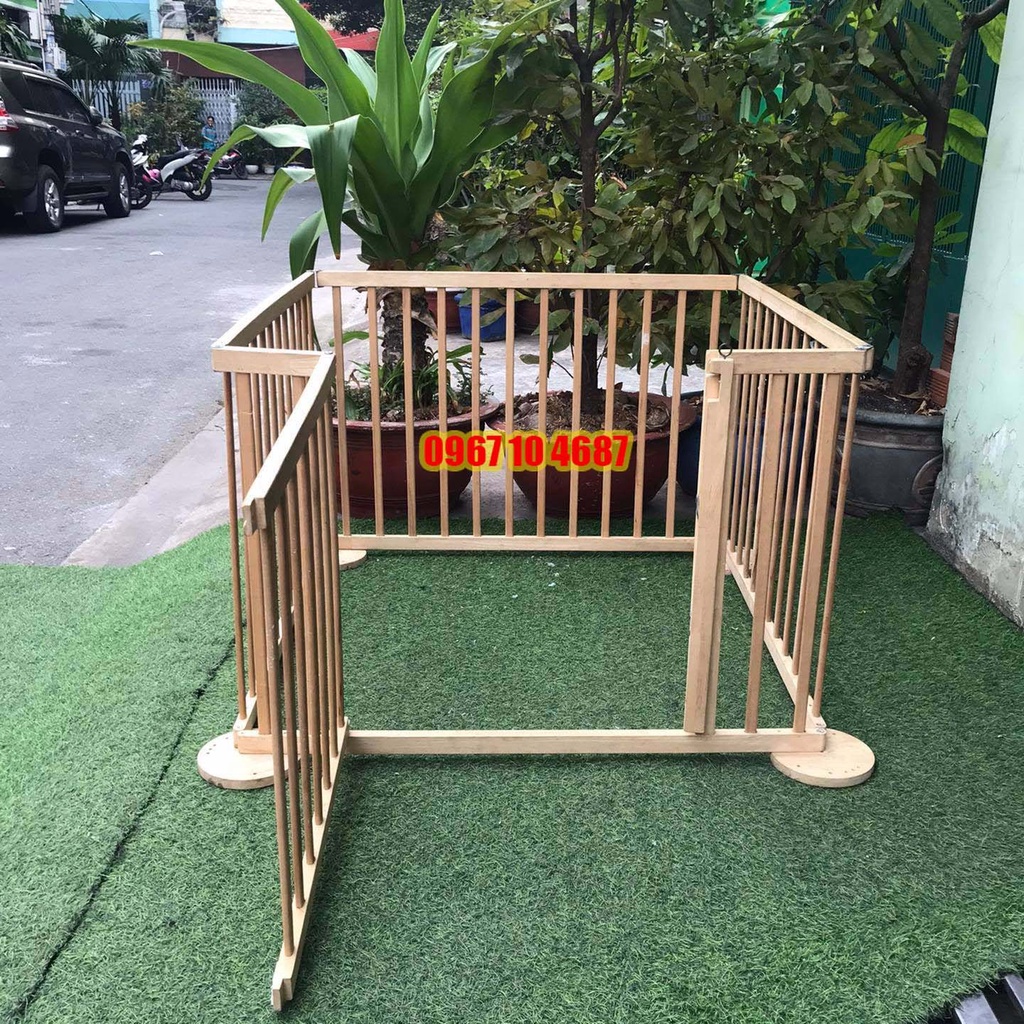 Cũi 3D cho bé 4 cánh đa năng hàng đẹp