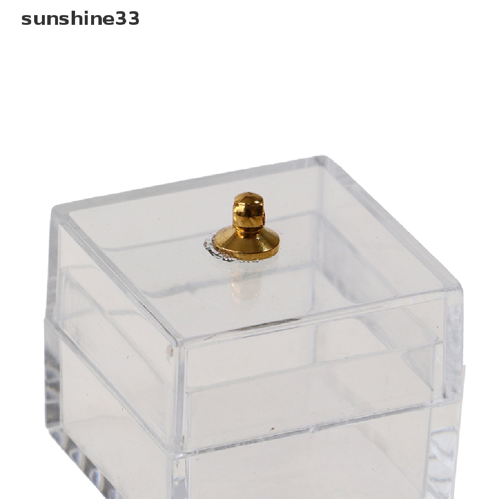 SU Cute Mini Glass Candy Jar Mini Bear Jelly Drops Simulation Miniature Dollhouse n