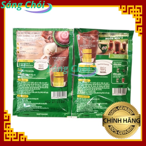 2 Dây [2 x 10 Gói x 22g HSD 11/2022] Nestle MILO Sữa 3 Trong 1 Bột Thức Uống Lúa Mạch Với Activ-GO