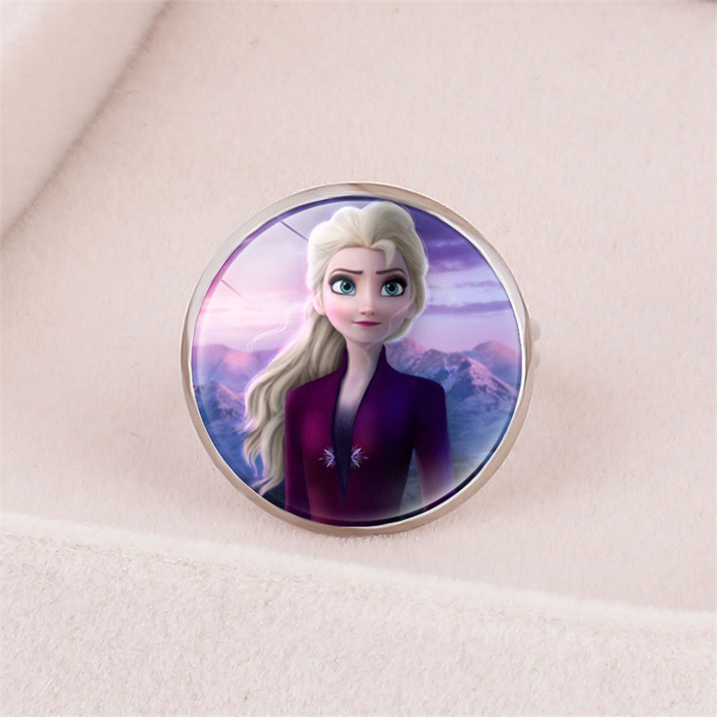 Nhẫn hở hình công chúa Elsa Anna phim Frozen 2