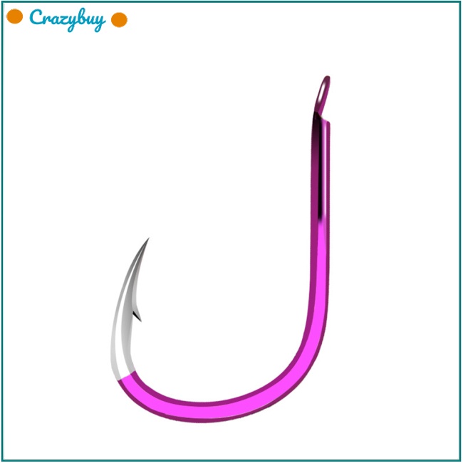 Túi 30 Móc Câu Cá Bằng Thép Carbon 100c 1##-8# Móc Câu Cá Chuyên Dụng Chất Lượng