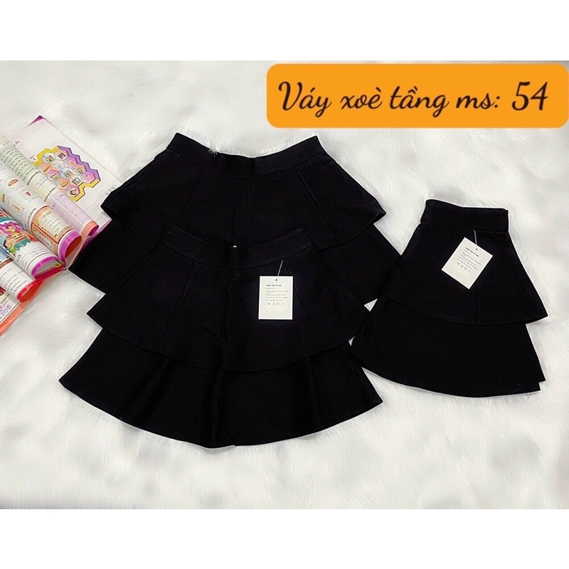 CHÂN VÁY THUN XOÈ