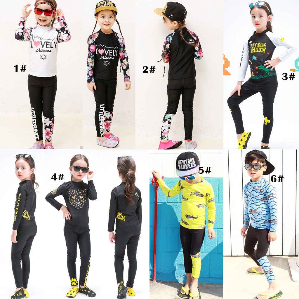 Đồ bơi tay dài thời trang dành cho trẻ em