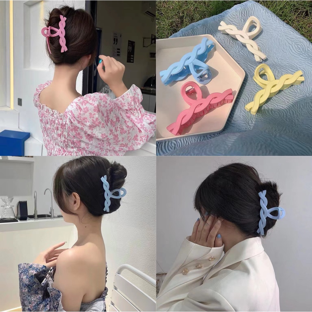 Kẹp Tóc Nhiều Màu Sắc Hình Cá Mập Thời Trang Xuân Hè Xinh Xắn Cho Nữ