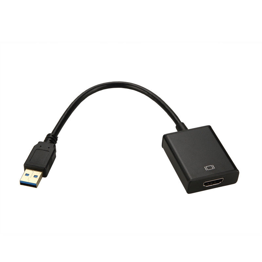 Cáp Chuyển Đổi Âm Thanh / Video Usb 3.0 Sang Hdmi Cho Windows 7 / 8 / 10 Pc 1080p