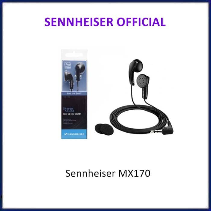 Tai Nghe Nhét Tai Mx170 Mx 170 / Senheiser Chất Lượng Cao